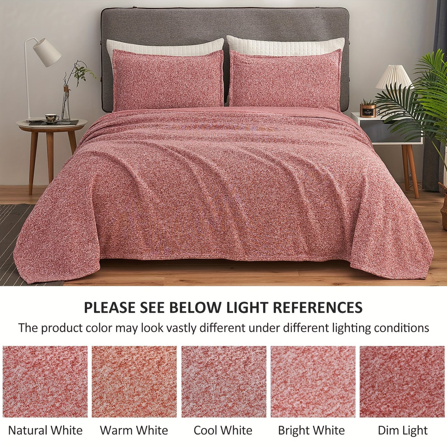Sweatshirt Blanket Set TWIN (1blanket with 1 sham)/QUEEN (1blanket with 2 shams)/King (1blanket with 2 shams) 300GSM for Jersey Knit Thin Soft Breathable Blanket Set Brings a Stylish Appearance to Bedroom Living Room Couches for all year roud