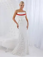 Backless Evening Dresses Ball Gown Plus Size Lace Appliques Prom Gowns Spaghetti Straps Sweep Train Special Occasion Dress
