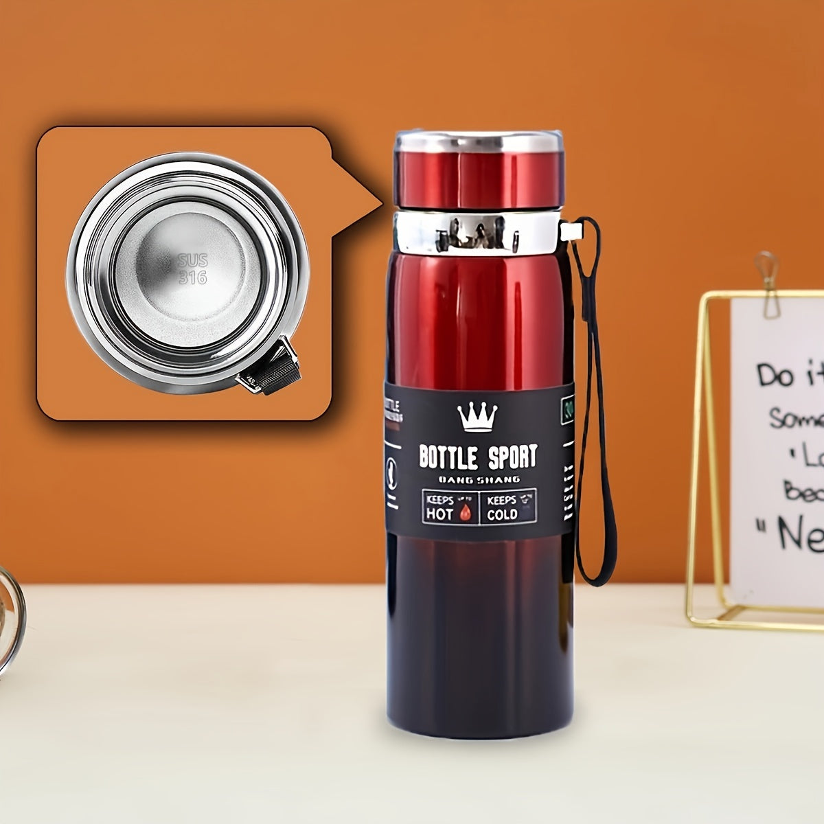 27.05oz Stainless Steel Insulated Travel Mug - Double-Walled, Leakproof & Shatterproof For Hot And Cold Drinks - Perfect For Outdoor Activities, Office Use, And As A Holiday Gift