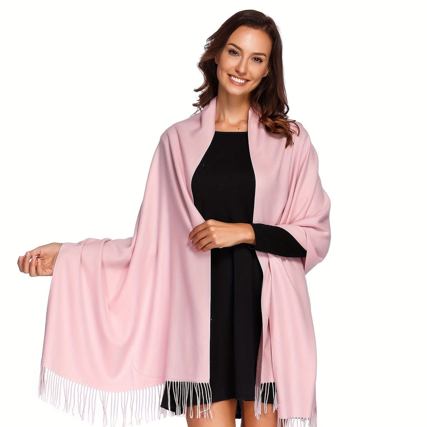 Luxurious Pashmina Shawls and Wraps - Soft, Warm, and Oversized for Winter - Perfect for Bridesmaids, Weddings, Evening Dresses, and Cold Weather - Ideal Gift for Women