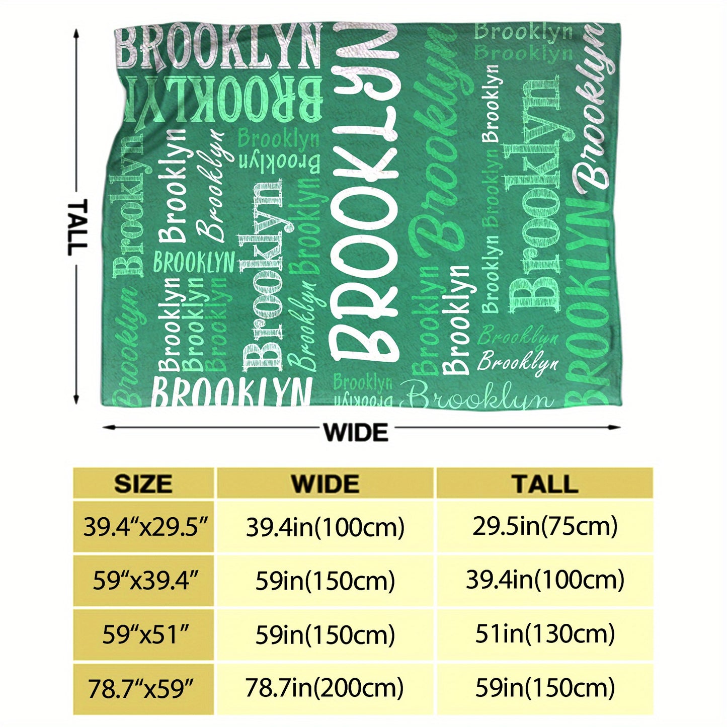 1pc Personalized Luxurious Flannel Blanket - Custom Name Design, Ultra-Soft & Cozy for All-Season Comfort - Perfect Gift for Adults, Ideal for Home, Picnic, and Travel Adventures