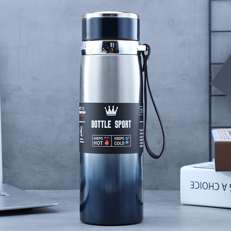 27.05oz Stainless Steel Insulated Travel Mug - Double-Walled, Leakproof & Shatterproof For Hot And Cold Drinks - Perfect For Outdoor Activities, Office Use, And As A Holiday Gift