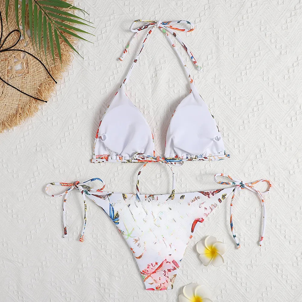 20 Styles Designer Swimsuit Bikini Luxury Swimwear Women Home Textile Swimsuits Fashion Swim Wear Polyester Color One Piece Sexy Grils 2 piece Swimming