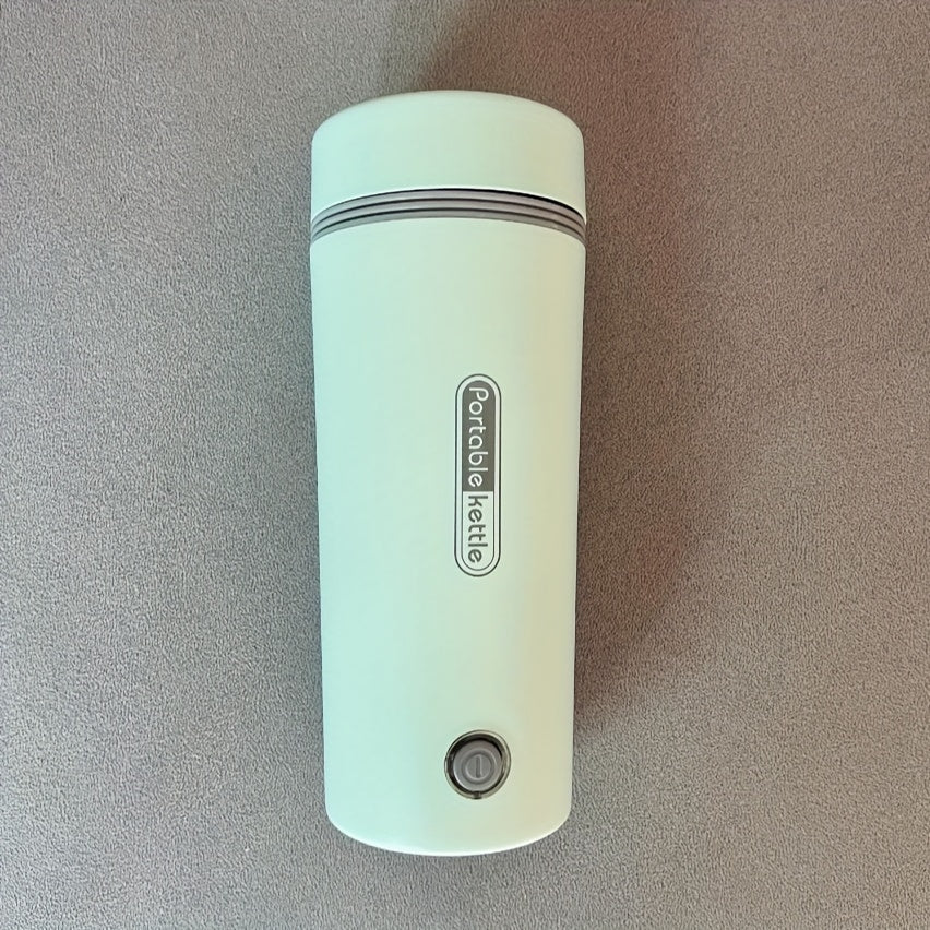 Portable Stainless Steel Electric Kettle: Enjoy Hot Water On-the-Go With This Travel Insulated Cup!
