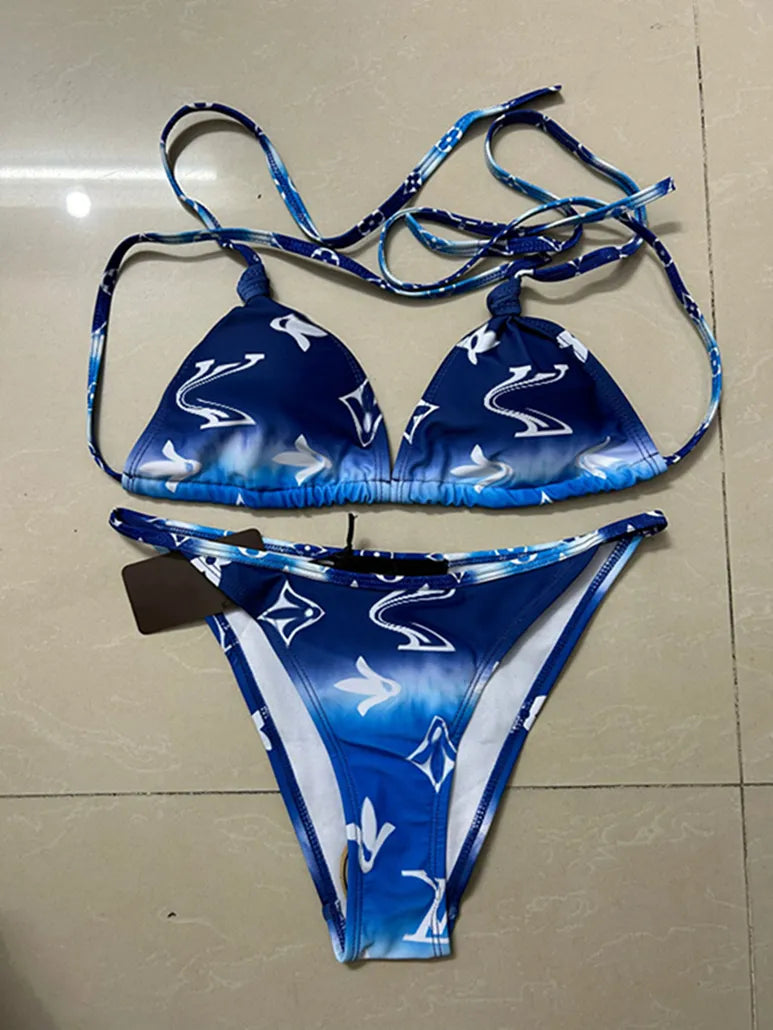 Women Black One Piece Swimwear Designer Padded Bikinis ss Summer Beach Swim Biquinis Letter Print Vacation Hot Spring Bathing Suit #3288