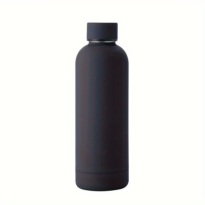 1pc 304 Stainless Steel Vacuum Insulated Cup, Double-layer Sports Water Bottle, Suitable For Outdoor Sports, Fitness Training, 350ml/500ml/750ml(11.83oz/16.91oz/25.36oz)