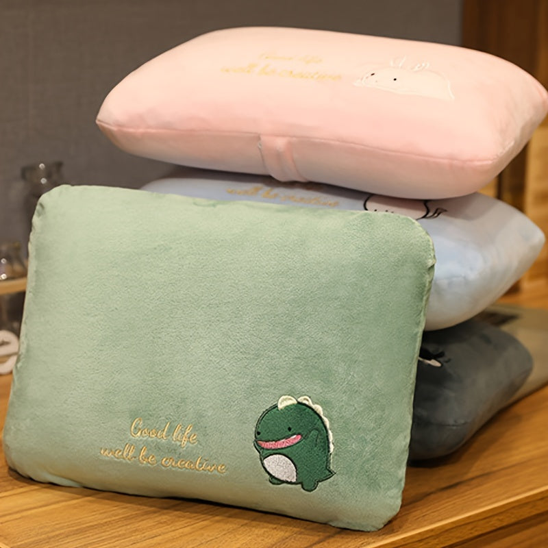 1pc Compact & Comfortable Nap Pillow - Portable, Soft Support Cushion for Lunch Breaks, Office & Student Use