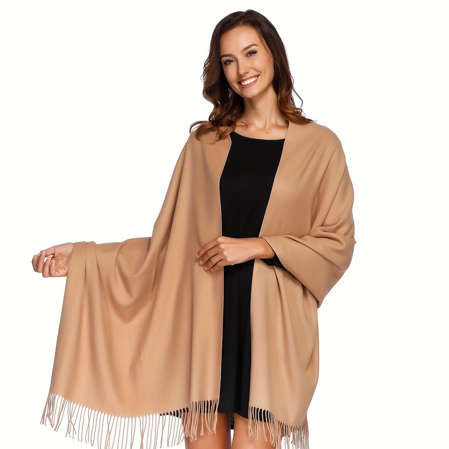 Luxurious Pashmina Shawls and Wraps - Soft, Warm, and Oversized for Winter - Perfect for Bridesmaids, Weddings, Evening Dresses, and Cold Weather - Ideal Gift for Women