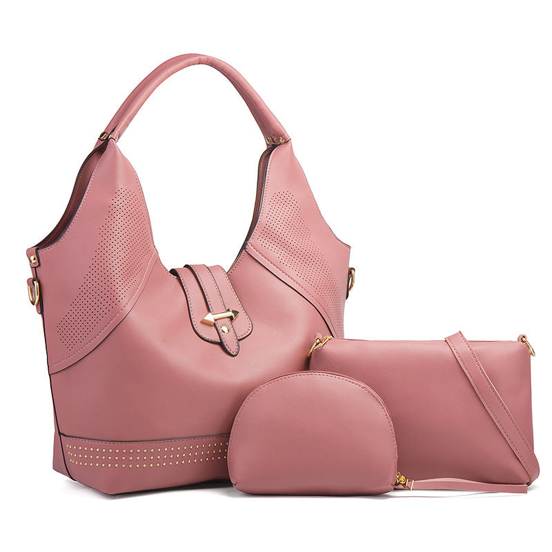 ZLLKL 2025New mother and child bag three-piece set, 2025 fashion women's bag factory one piece delivery wholesale