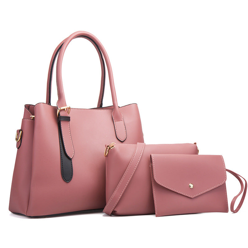 ZLLKL 2025Fashion three-piece set of children and mothers, new portable single shoulder oblique span, large-capacity women's bags, factory delivery, wholesale explosion