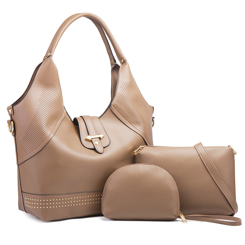 ZLLKL 2025New mother and child bag three-piece set, 2025 fashion women's bag factory one piece delivery wholesale
