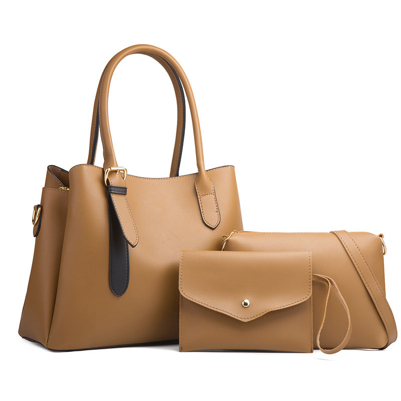 ZLLKL 2025Fashion three-piece set of children and mothers, new portable single shoulder oblique span, large-capacity women's bags, factory delivery, wholesale explosion