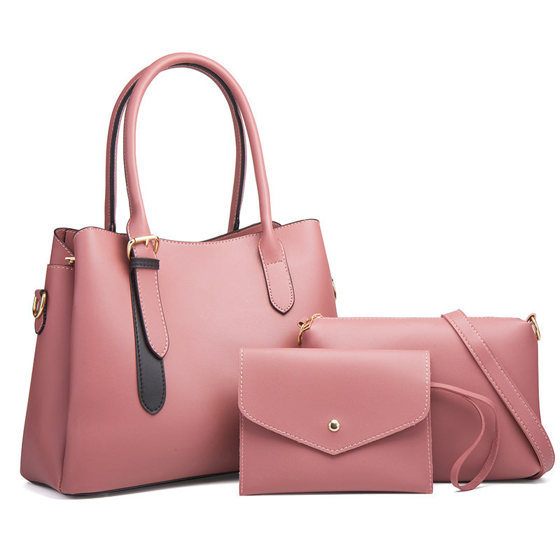 ZLLKL 2025Fashion three-piece set of children and mothers, new portable single shoulder oblique span, large-capacity women's bags, factory delivery, wholesale explosion