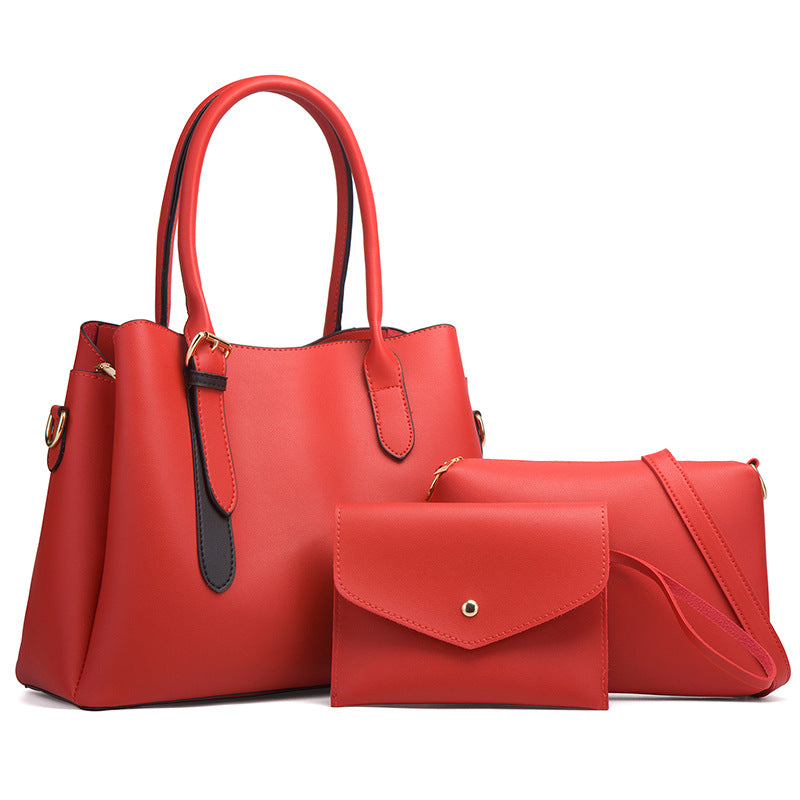 ZLLKL 2025Fashion three-piece set of children and mothers, new portable single shoulder oblique span, large-capacity women's bags, factory delivery, wholesale explosion