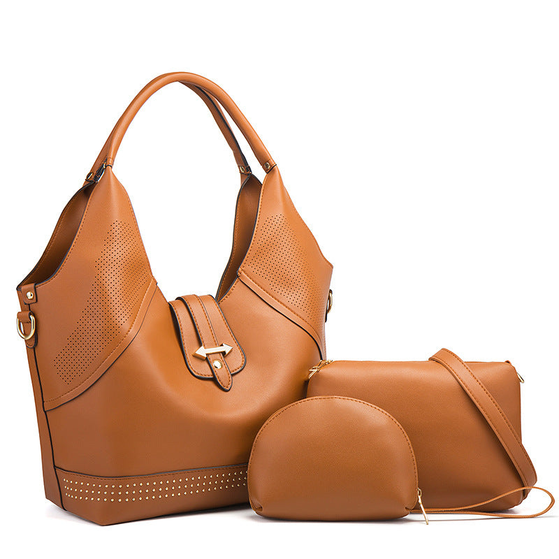 ZLLKL 2025New mother and child bag three-piece set, 2025 fashion women's bag factory one piece delivery wholesale