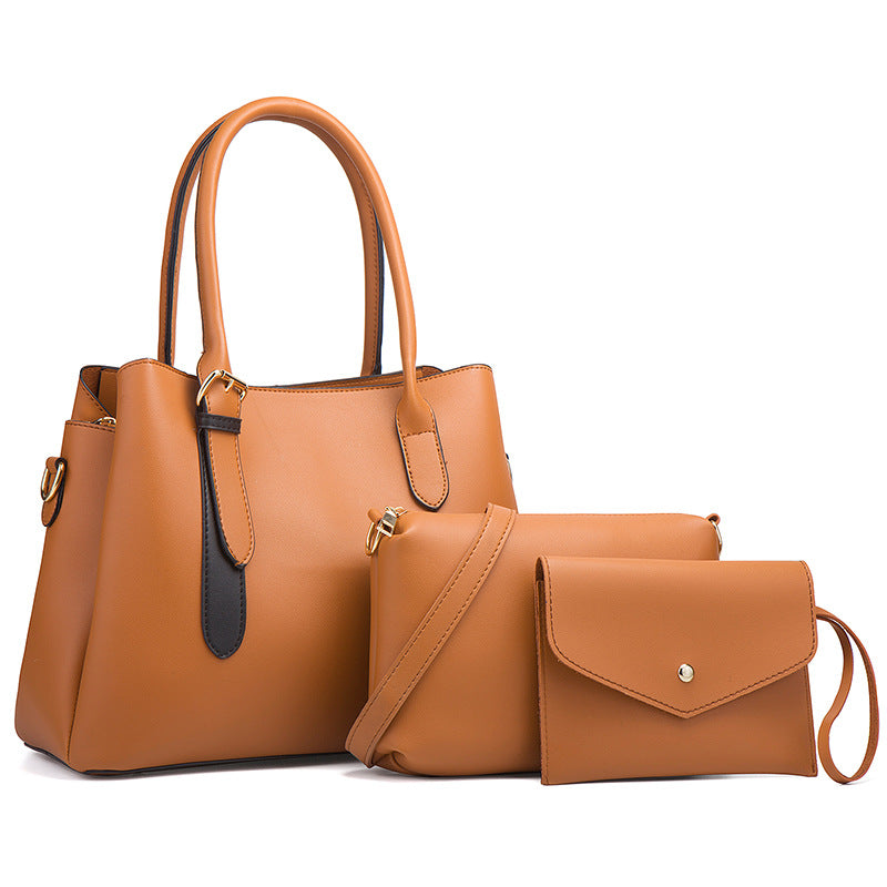 ZLLKL 2025Fashion three-piece set of children and mothers, new portable single shoulder oblique span, large-capacity women's bags, factory delivery, wholesale explosion