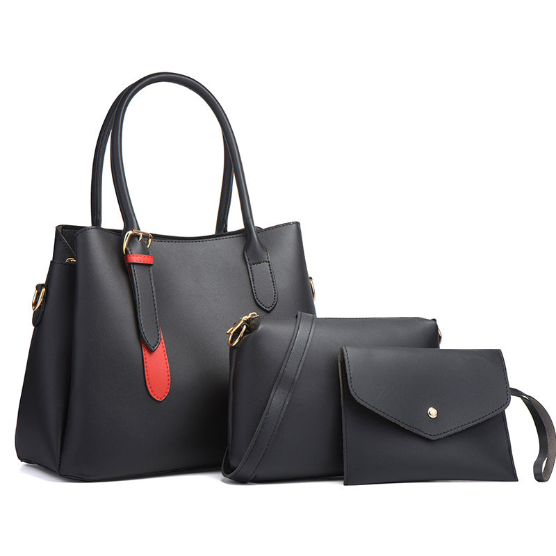 ZLLKL 2025Fashion three-piece set of children and mothers, new portable single shoulder oblique span, large-capacity women's bags, factory delivery, wholesale explosion