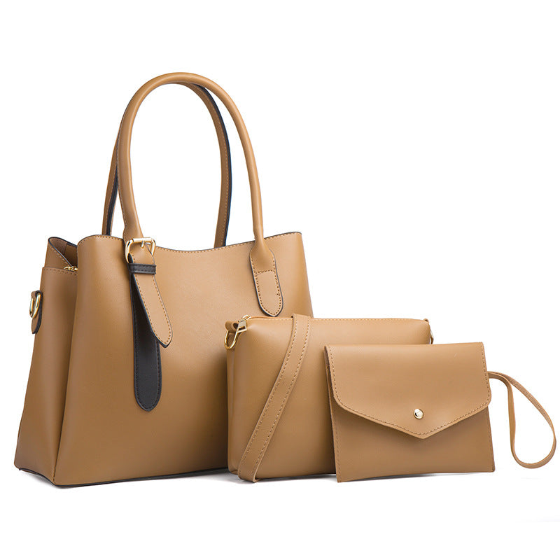 ZLLKL 2025Fashion three-piece set of children and mothers, new portable single shoulder oblique span, large-capacity women's bags, factory delivery, wholesale explosion