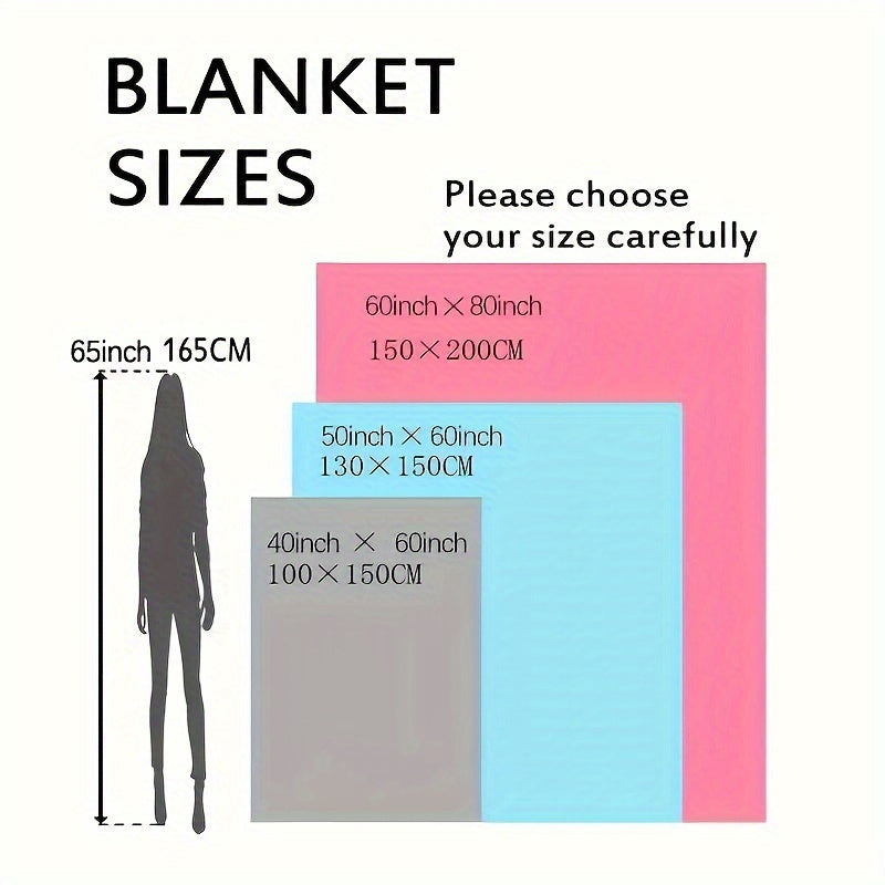1pc, Creative Text Pattern Soft Flannel Blanket Made Of A Gift For My Wife For The Holiday, Multi-purpose Gift Blanket For All Season