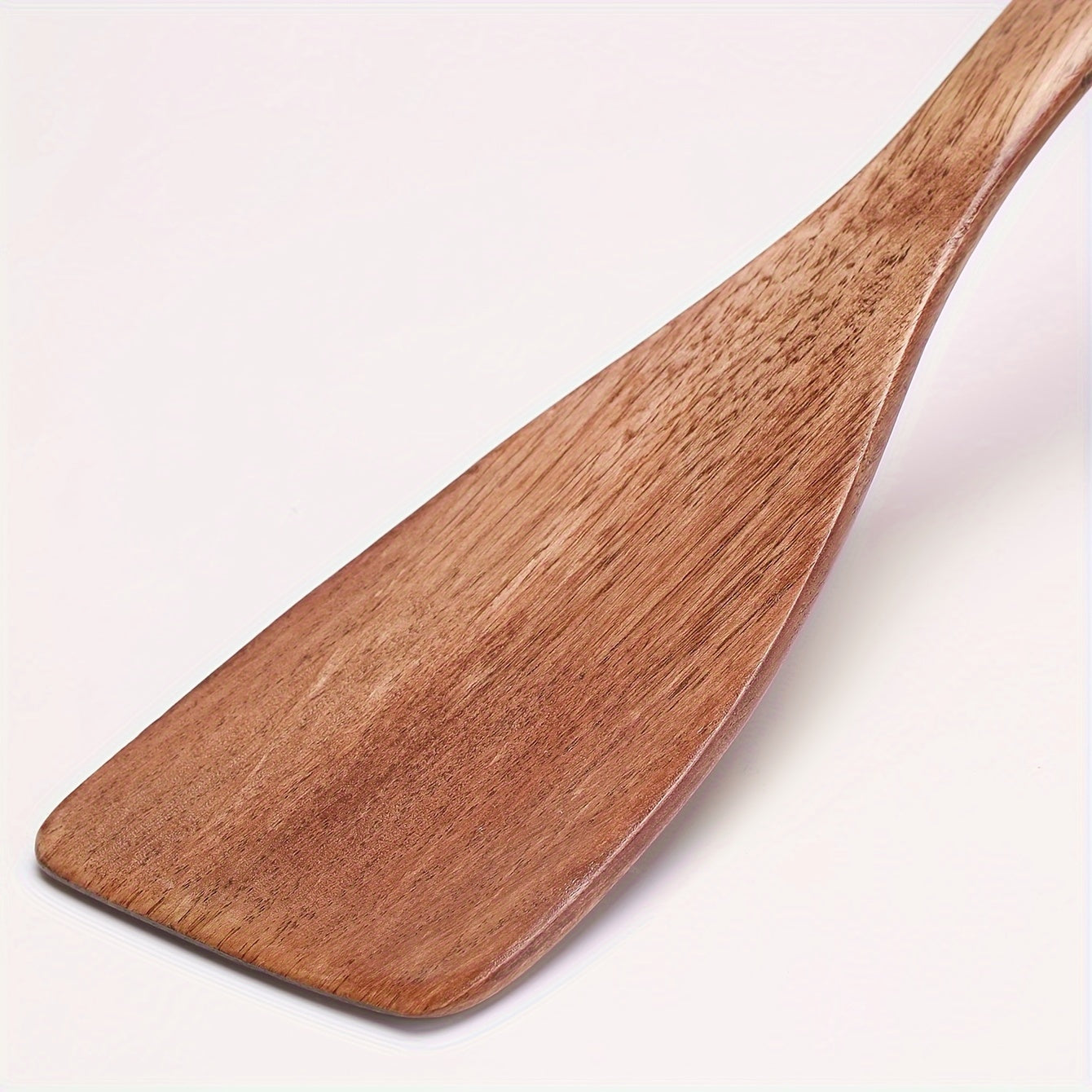 1pc Premium Wooden Solid Spatula - Ergonomic Non-Stick Turner for Easy Cooking, Durable Kitchen Utensil, Essential for Apartments, College Dorms, and Home Cooking - Perfect for Pancakes, Eggs, and Delicate Foods