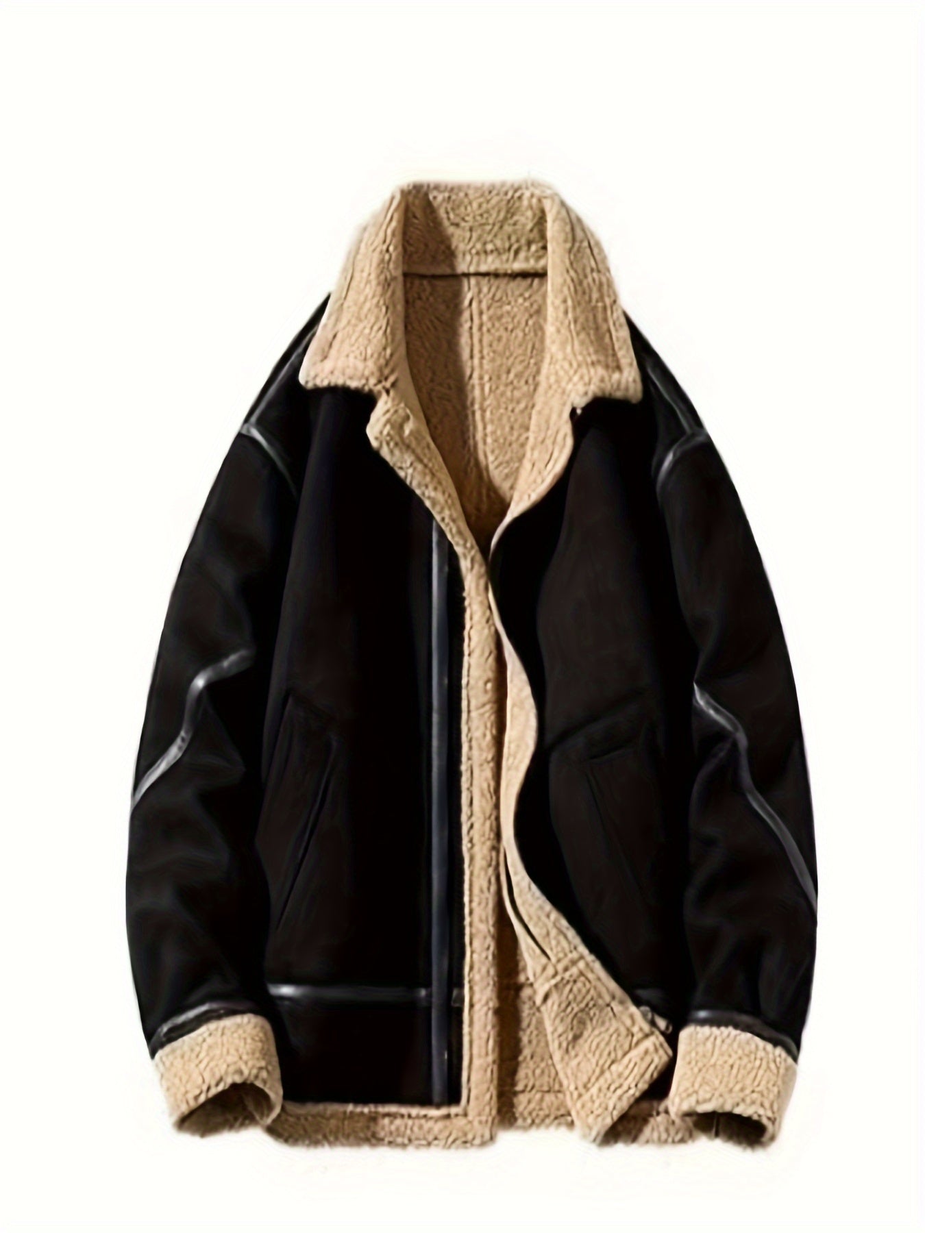 Men's Urban Lapel Jacket - Handsome, Padded, Everyday Outdoor Wearable, Stylish, and Versatile for Men