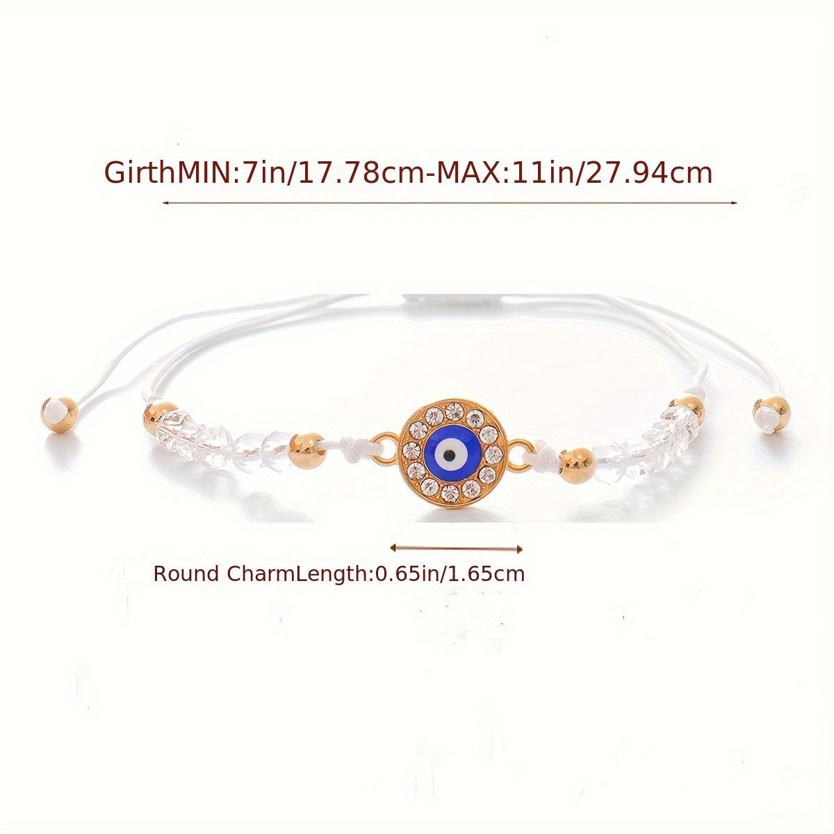48 Pcs Lucky Evil Eye Jewelry Set - Mexican Hamsa Protection Bracelets & Anklets for Women, Girls & Boys - Stylish, Adjustable Charms, Perfect Gift Idea
