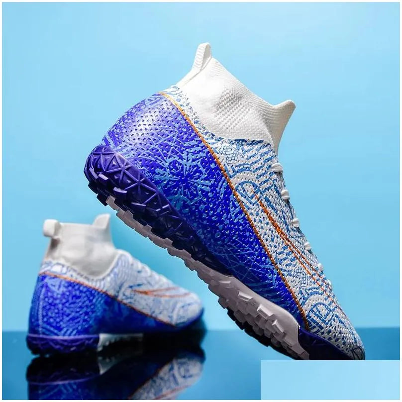 Soccer Shoes Quality Football For Men Cleats Children Original Boots Kids Uni Futsal 240607 Drop Delivery Accessories Sports Dhqzr