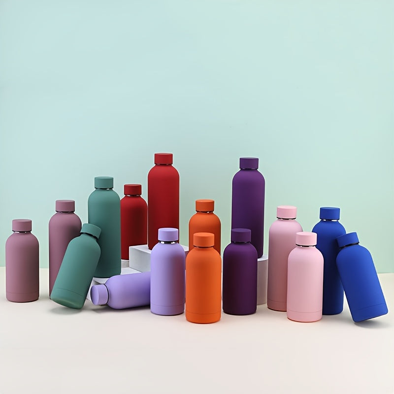 1pc 304 Stainless Steel Vacuum Insulated Cup, Double-layer Sports Water Bottle, Suitable For Outdoor Sports, Fitness Training, 350ml/500ml/750ml(11.83oz/16.91oz/25.36oz)