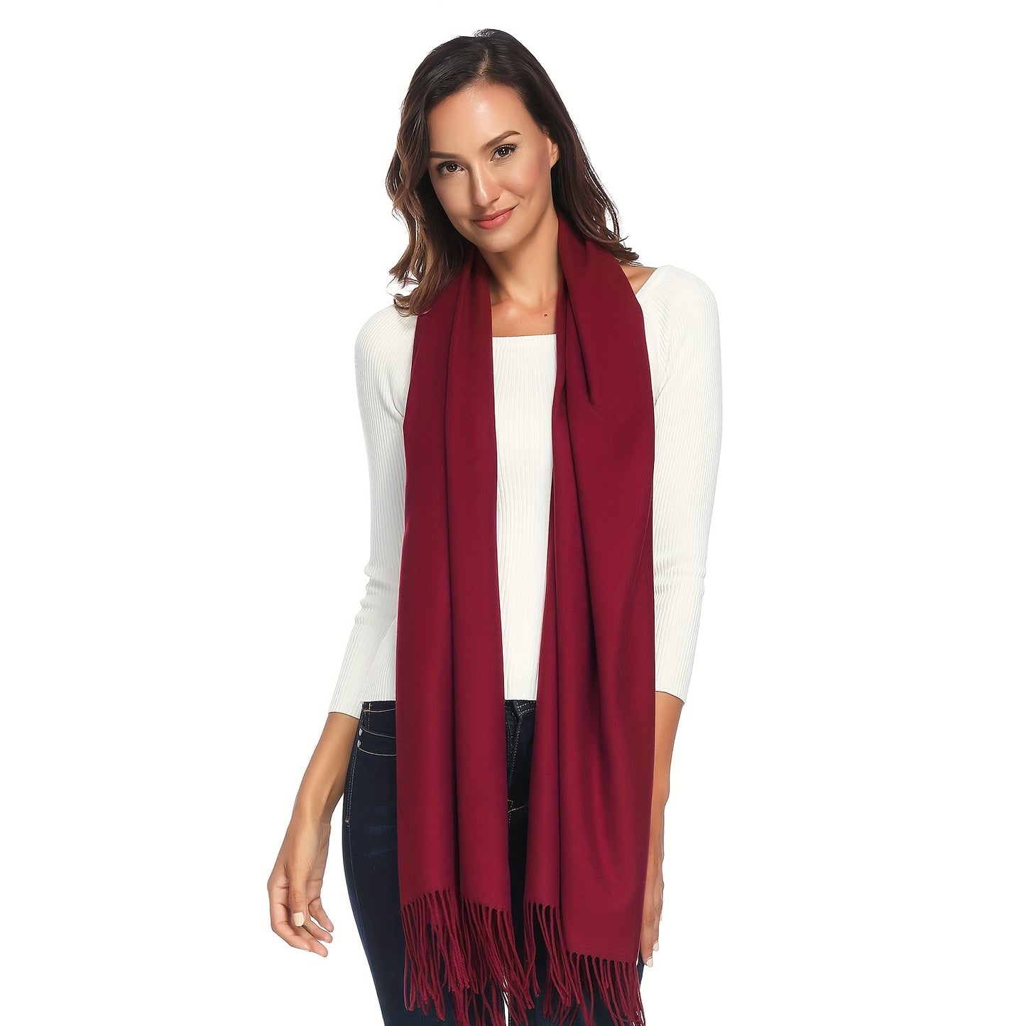Luxurious Pashmina Shawls and Wraps - Soft, Warm, and Oversized for Winter - Perfect for Bridesmaids, Weddings, Evening Dresses, and Cold Weather - Ideal Gift for Women