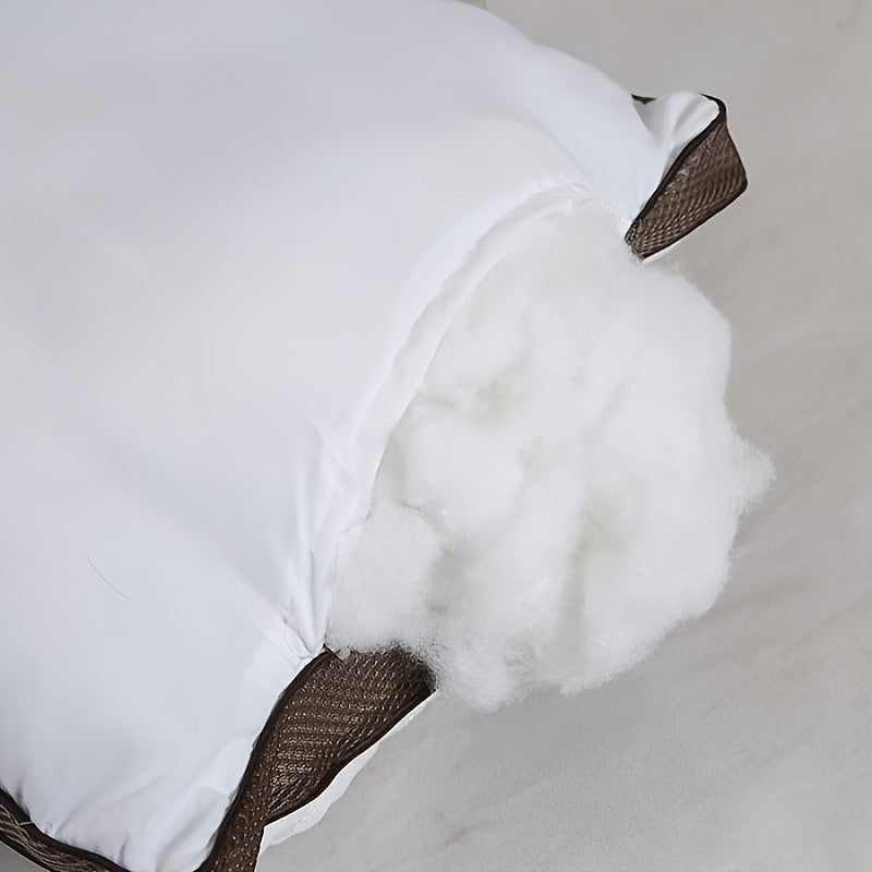 Premium Breathable Down Alternative Pillow - Skin-Friendly, Machine Washable for Side & Back Sleepers, Nautical Theme