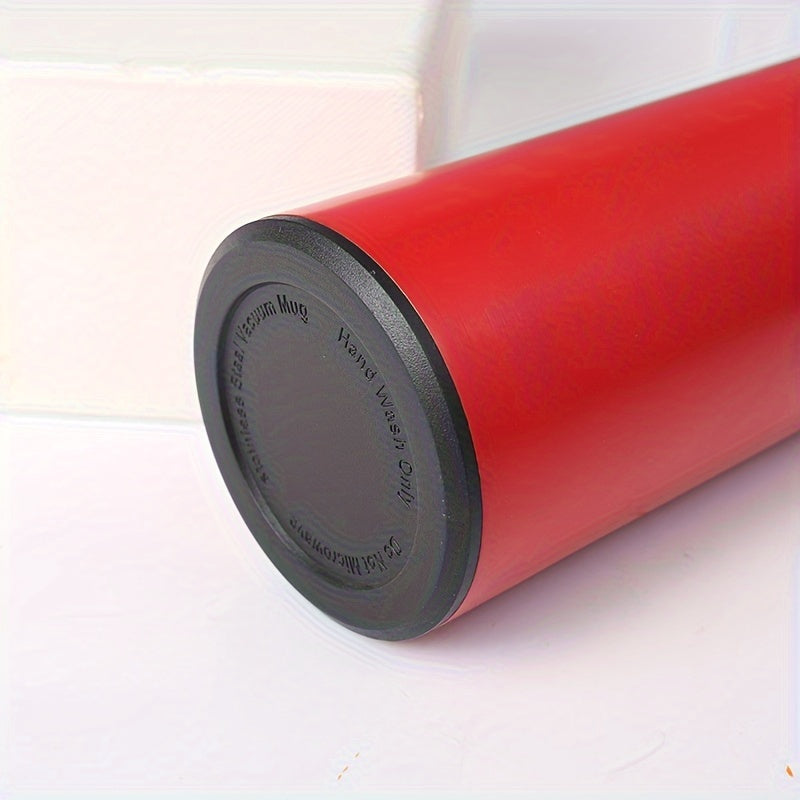 1pc, Vacuum Flask With Temperature Display, 304 Stainless Steel Insulated Water Bottles, Travel Thermal Cups, For Hot And Cold Beverages, Summer Winter Drinkware, Gifts