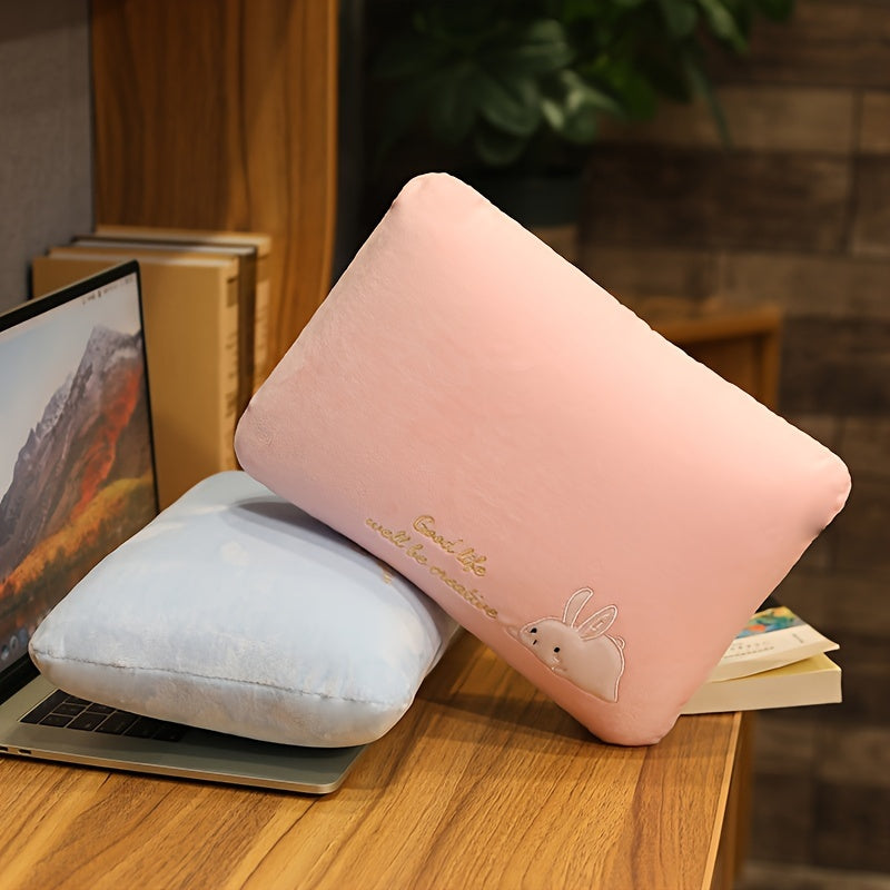 1pc Compact & Comfortable Nap Pillow - Portable, Soft Support Cushion for Lunch Breaks, Office & Student Use