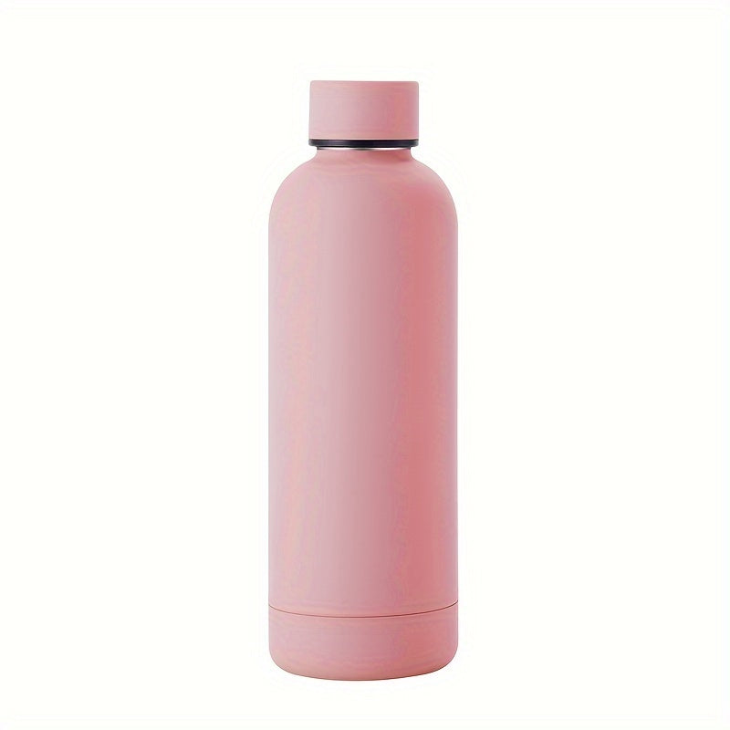 1pc 304 Stainless Steel Vacuum Insulated Cup, Double-layer Sports Water Bottle, Suitable For Outdoor Sports, Fitness Training, 350ml/500ml/750ml(11.83oz/16.91oz/25.36oz)