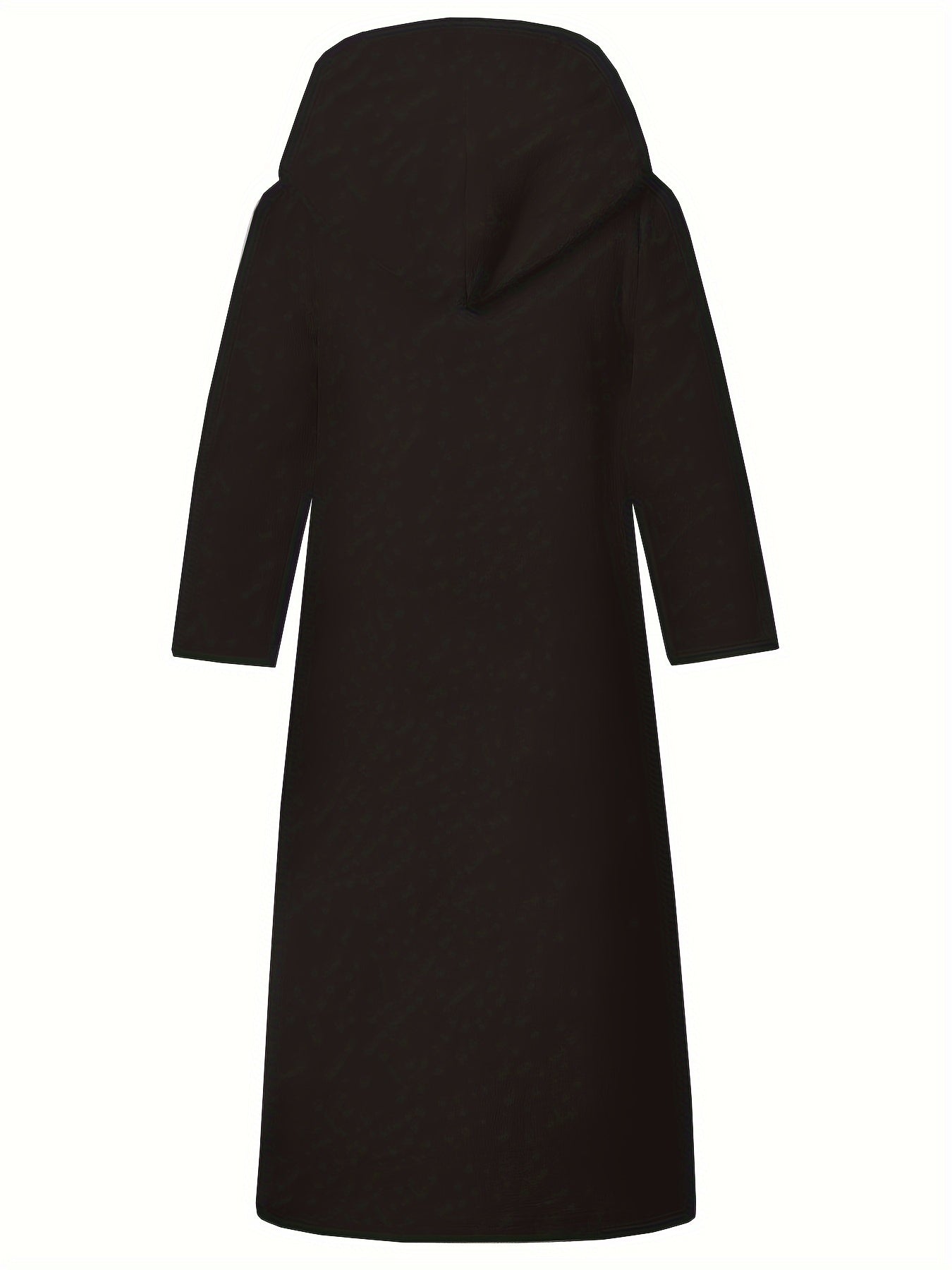 Ultra-Soft Men's Fleece Robe - Hooded Home Pajamas with Pocket, One-Piece Kimono Style Night-Robe for Warmth and Comfort After Bath - Cozy Winter Loungewear for Relaxation