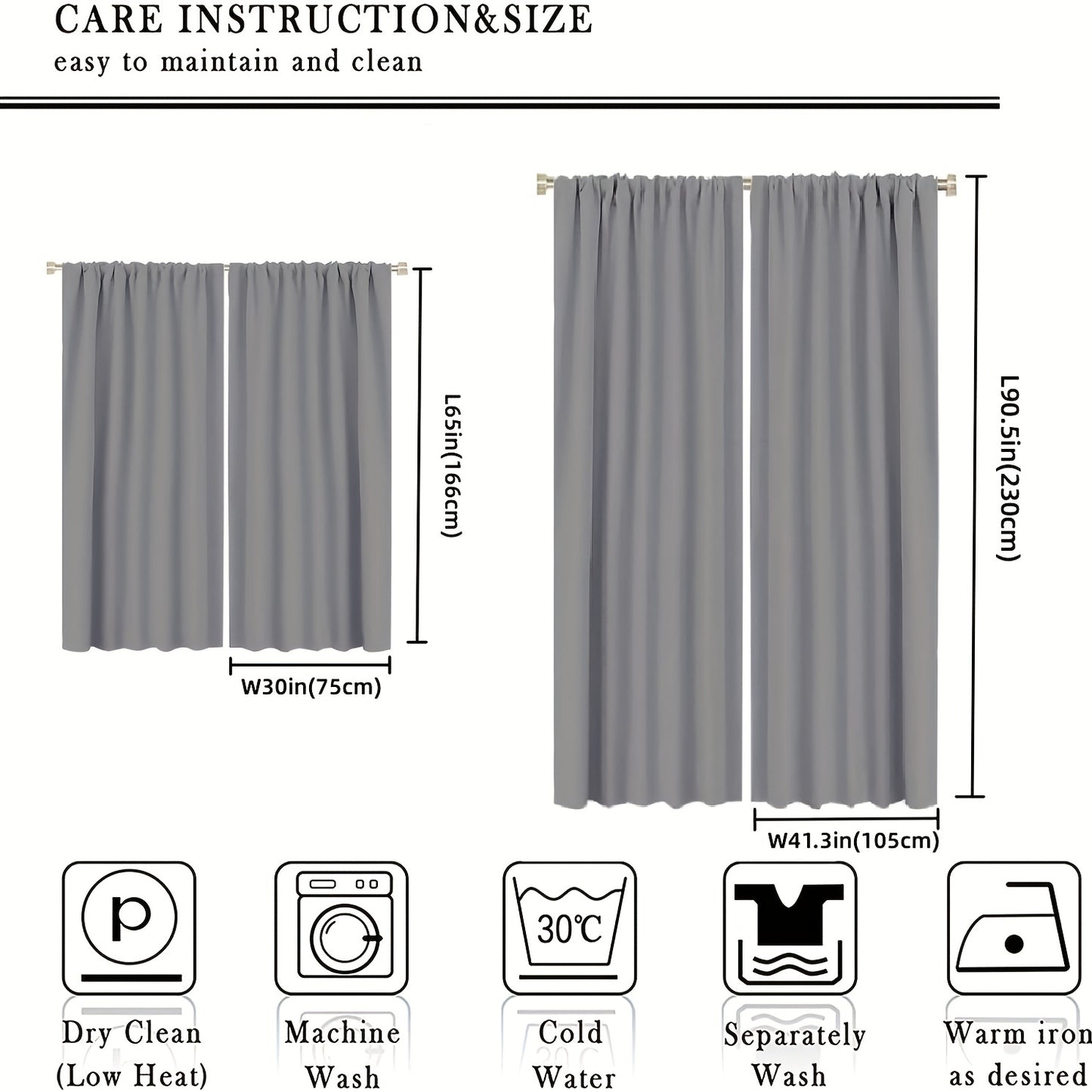 2-Panel Vintage Patterned Blackout Curtains - Boho Chic Rod Pocket Design for Bedroom, Office, Kitchen, Living Room, Study - Home Decor Essentials with Light Blocking Function