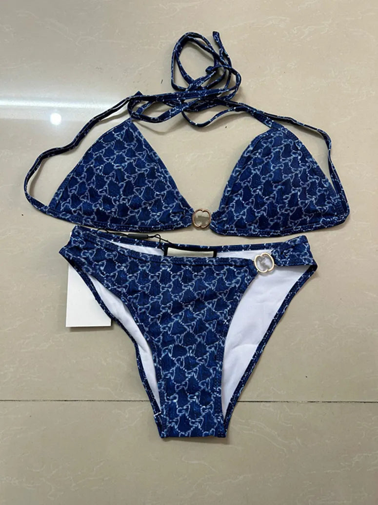 Women Black One Piece Swimwear Designer Padded Bikinis ss Summer Beach Swim Biquinis Letter Print Vacation Hot Spring Bathing Suit #3288