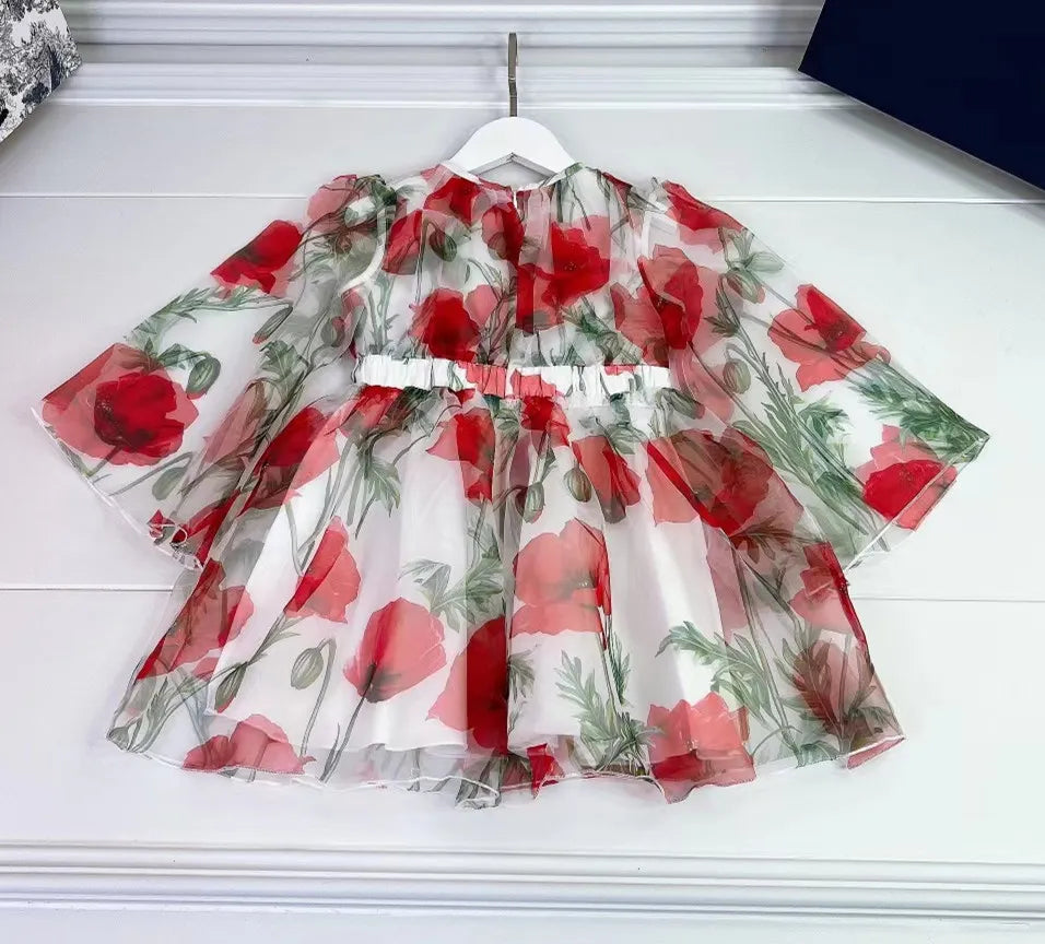 New Girls Dresses Kids Children Clothing Summer spring autumn Girl Lace Princess Party Dress children dress