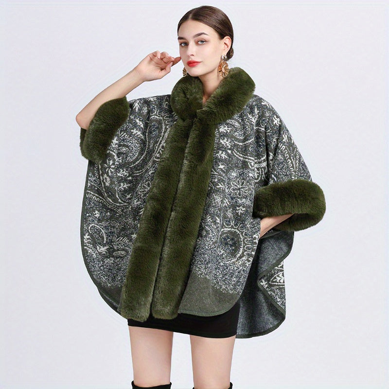25.60"X64.96" Luxurious Imitation Rabbit Fur Shawl Scarf Collar - Soft, Warm, and Cozy Winter Cloak Wrap with Imitation Cashmere Feel - Perfect for Cold Weather, Outdoor Activities, and Fashion Statement