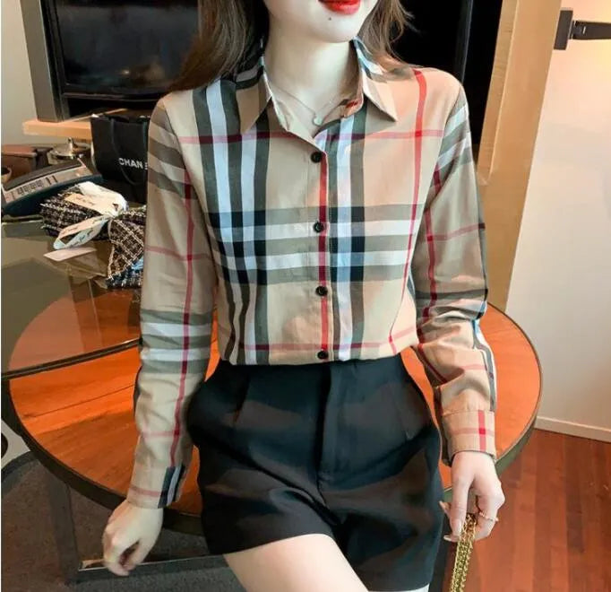 Designer Printed Black Shirts Women Runway Button Shirt Office Ladies Ribbon Bow Blouses Slim Fit Stylish Luxury Tops