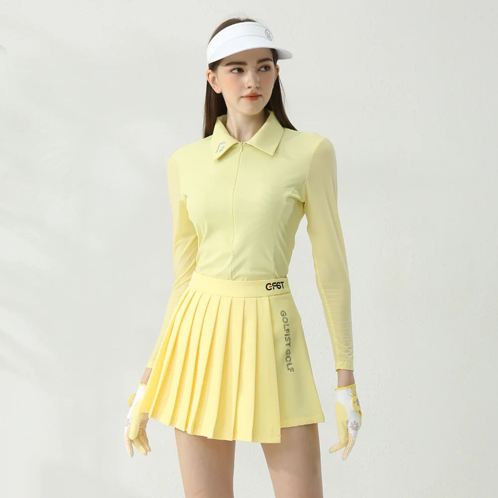 Golfist Golf Women's Skirt with shorts Quick Dry Athletic Skorts Skirts High Waisted Tennis Skirt for Women