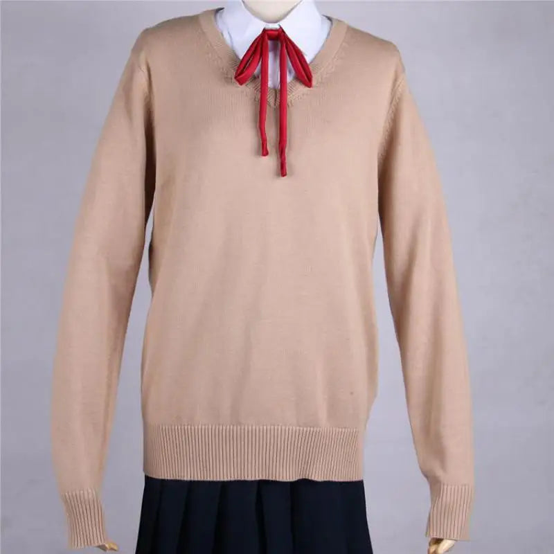 Japanese Style Students Girls Cardigans Sweater Sailor Moon Jk School Uniforms Cotton Symbol Embroidery Knitwear Autumn Winter