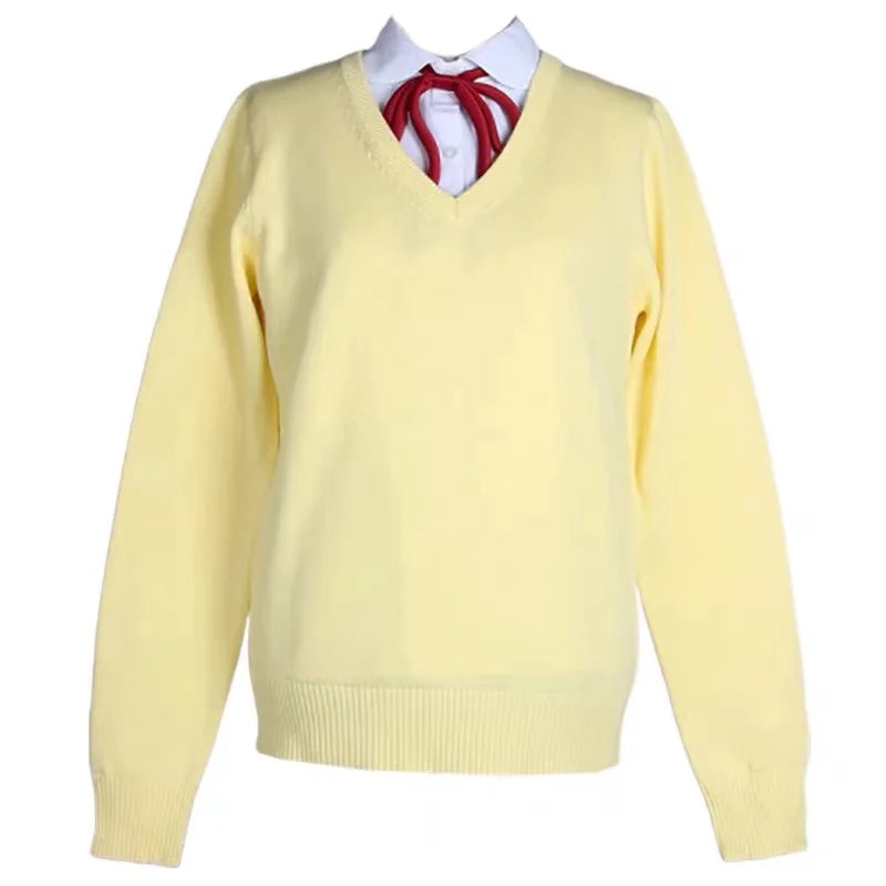 Japanese Style Students Girls Cardigans Sweater Sailor Moon Jk School Uniforms Cotton Symbol Embroidery Knitwear Autumn Winter