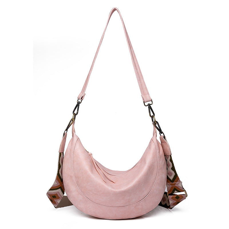 2025 Find factory underarm bags, women's commuter niche crescent bags, new bags, retro women's bags, shoulder bags.