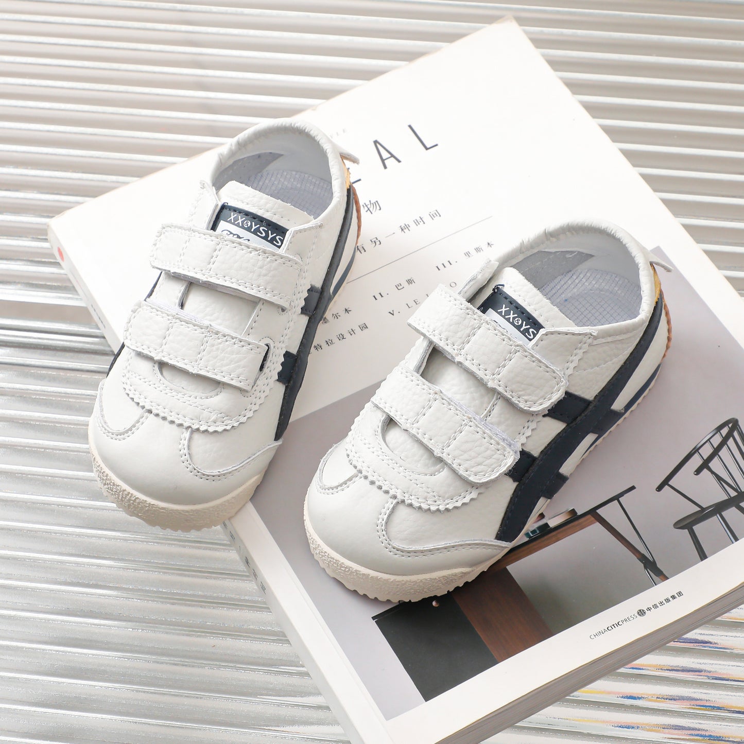 ZllKl Fashion Soft Bottom Baby Toddler Shoes Spring and Summer New Boys 'And Girls' Sneakers Korean Genuine Leather Children Cortez
