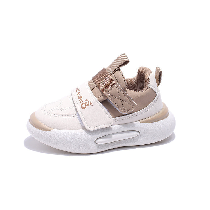 ZllKl Spring and Autumn New Children's Letter Fashion Sneaker Boys and Girls Sports Fashion Casual Running Shoes Dad Shoes