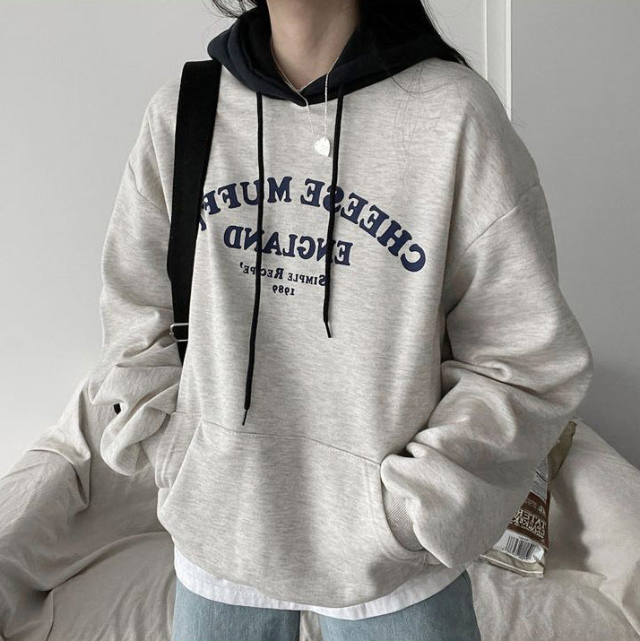 ZLLKL 2025 Wholesale sweater women's hooded spring and autumn new women's clothing loose autumn and winter thickened fleece jacket large size top