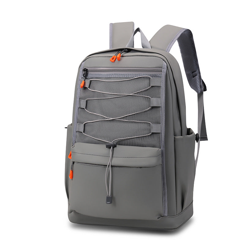 2025 New middle and high school student schoolbag large capacity backpack men's Oxford cloth waterproof travel backpack lightweight backpack