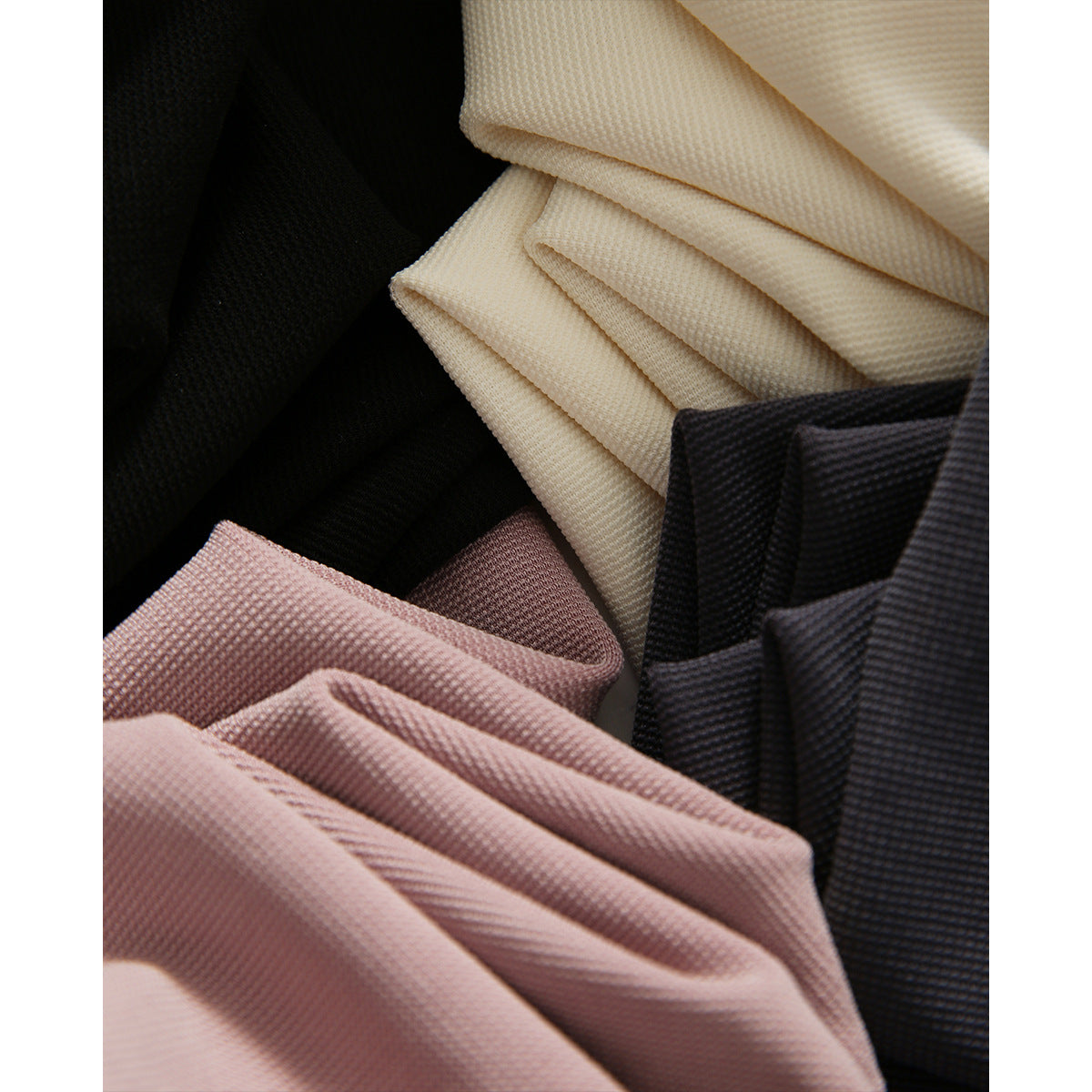 2025 Four colors, comfortable air, waffle straight casual pants Modal summer women's new long pants