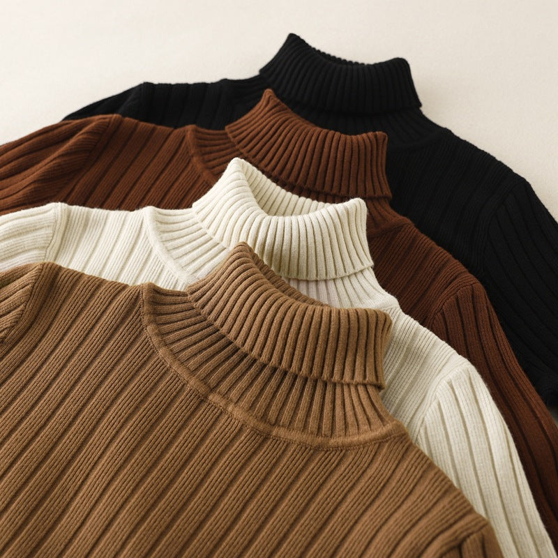 ZllKl High-necked medium and long sweater skirt women's bottoming shirt New new autumn and winter with knitted dress over the knee
