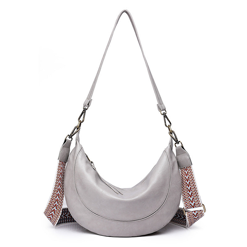 2025 Find factory underarm bags, women's commuter niche crescent bags, new bags, retro women's bags, shoulder bags.